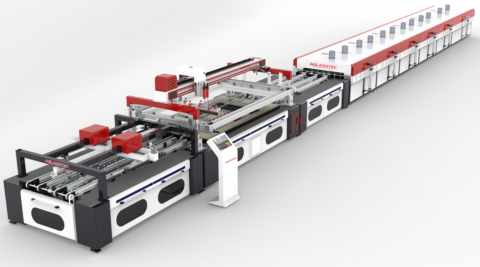 Glass Silk Screen Printing Line